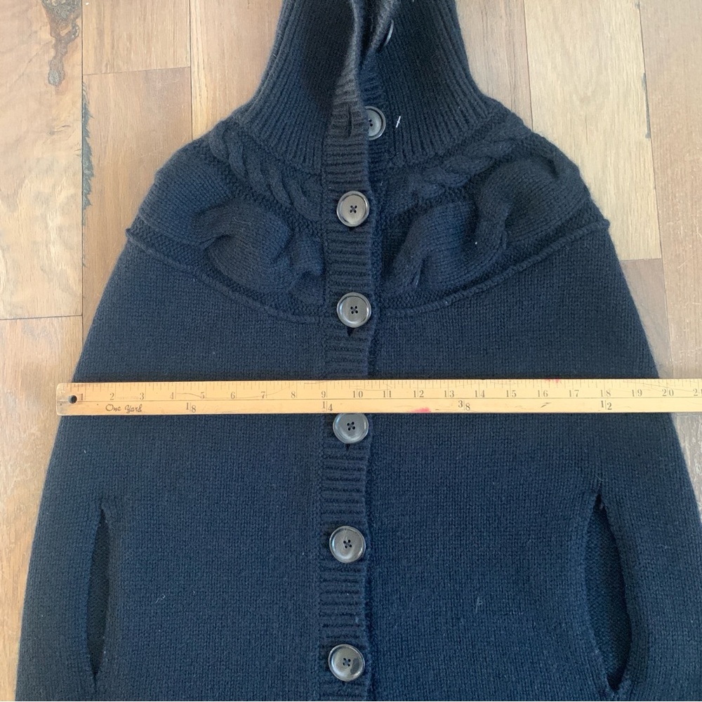 Club Monaco Black Knit Button-Up Vest Size Small - Picture 8 of 11